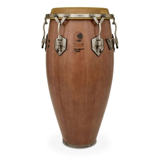Toca Traditional 11 In. Quinto Conga Drum, Dark Walnut