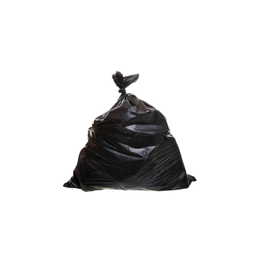 Uline Industrial Trash Liners - 8-10 Gallon, .75 Mil, Black