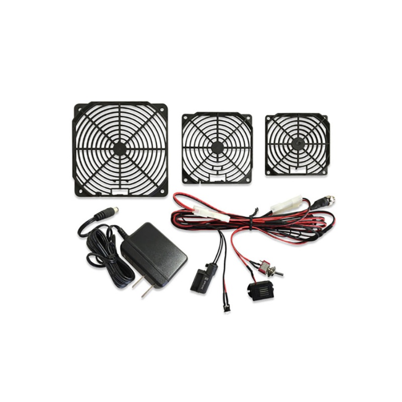 Buy Orion Fans AFMKIT AirFlow Kit W/Switch, Guards, 10' Wire Assembly, Black, AFM Series Online