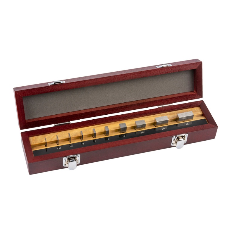 Mitutoyo 51610126 Gauge Block Set, Micrometer Inspection, Metric