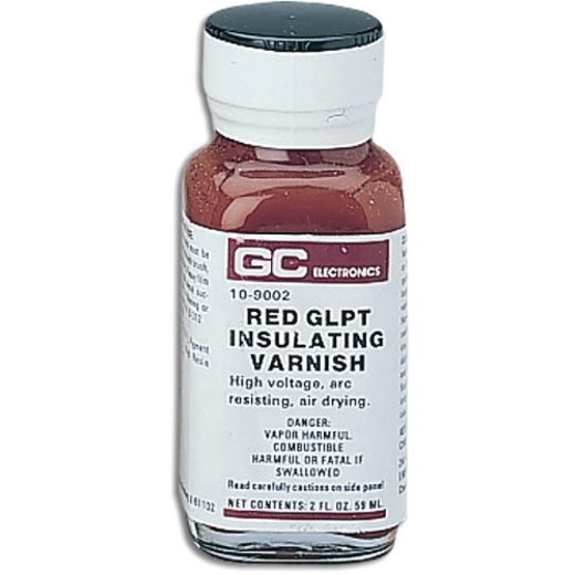 Gc Electronics 10-9002-A Red Glpt Insulating Varnish, Glyptol, 2 Oz. Bottle
