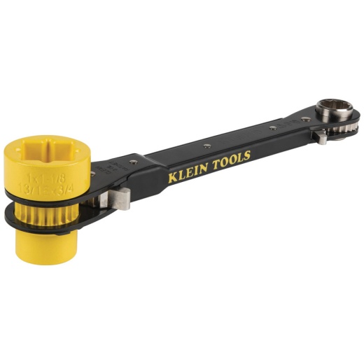 Klein Tools KT155HD 6-In-1 Lineman Ratcheting Wrench