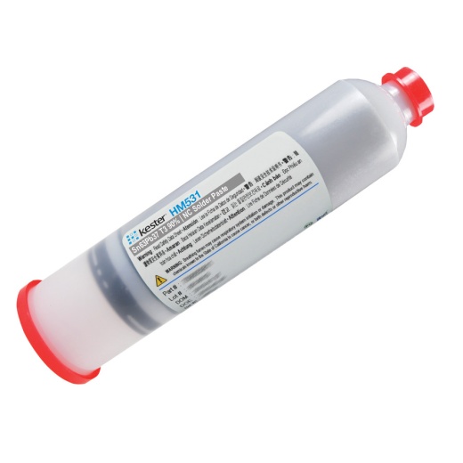 Kester 70-1003-0611 Solder Paste - Water Soluble, Lead, T4, 89.5%, Sn63pb37, 600G Cart, Hm531 Series