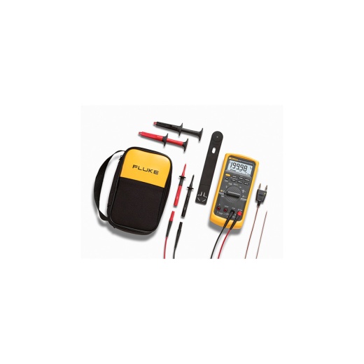 Fluke 87-5/E2 Kit Digital Multimeter, True-Rms, Industrial Electrician Combo Kit