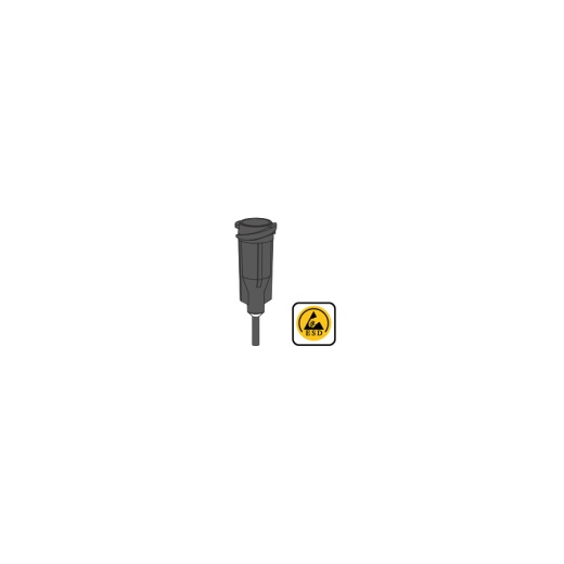 Nordson EFD 7018477 ESD-Safe Dispensing Tips, 33 Gauge, Black, 1/4"
