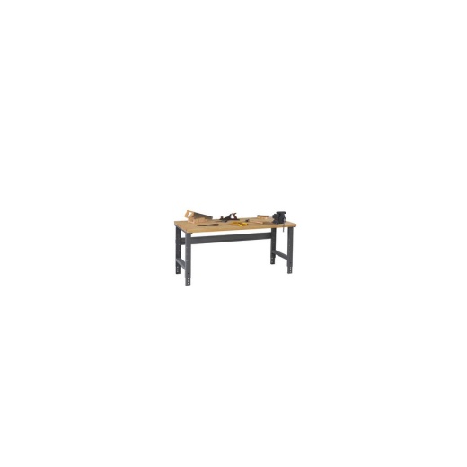 Tennsco WBA-1-3072W Workbench with Maple Top and Adjustable Legs