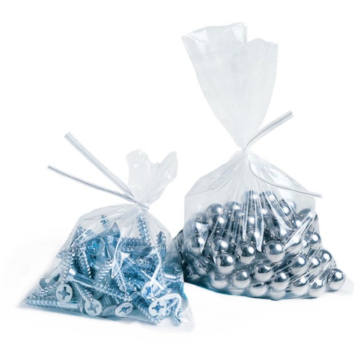 Elkay Plastics 40F-0615 Low Density Flat Bag, Clear, 6 X 15", 4 Mil, 1000/Case