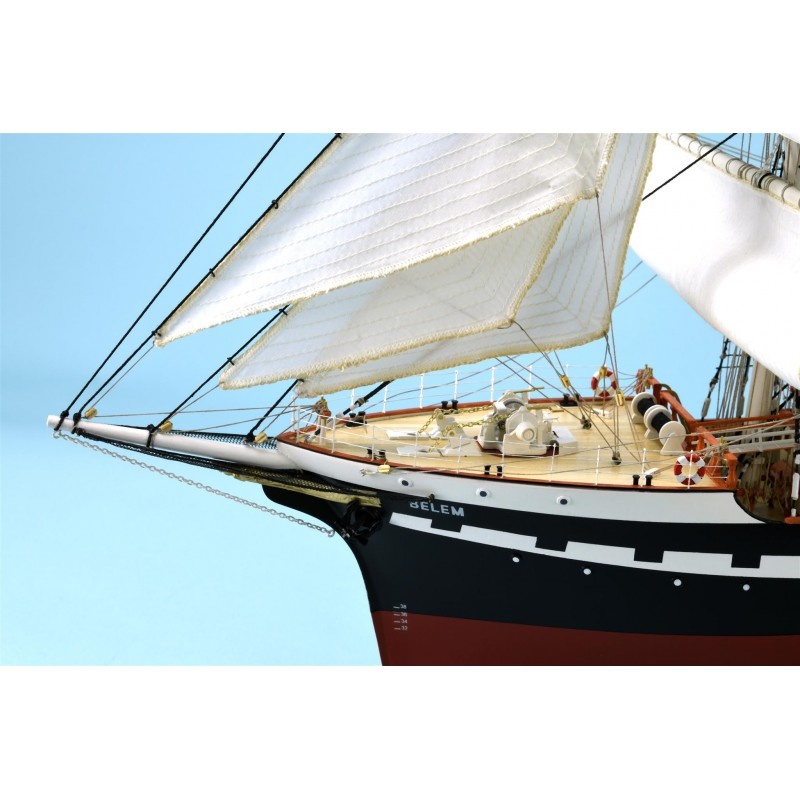 Artesania Latina® French Training Ship Belem Wooden Model Ship Kit, 1/75 Scale