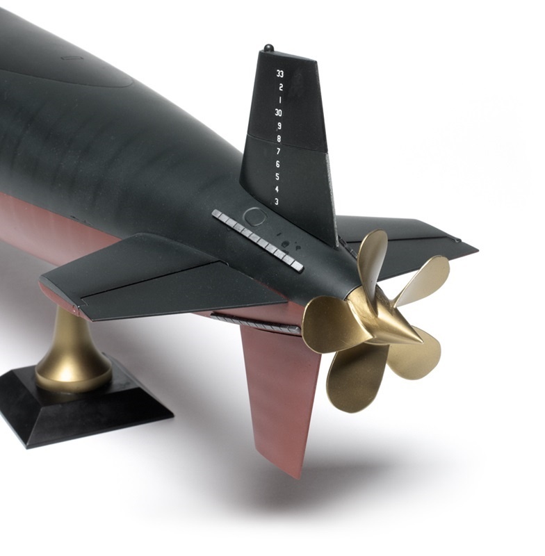 Moebius Models® Uss Skipjack Nuclear-Powered Fast Attack Submarine Plastic Model Kit, 1/72 Scale