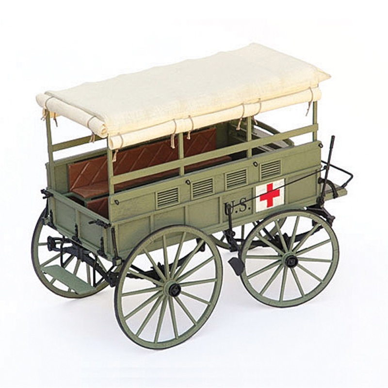 Guns Of History - Civil War "Rucker" Ambulance, 1/16 Scale