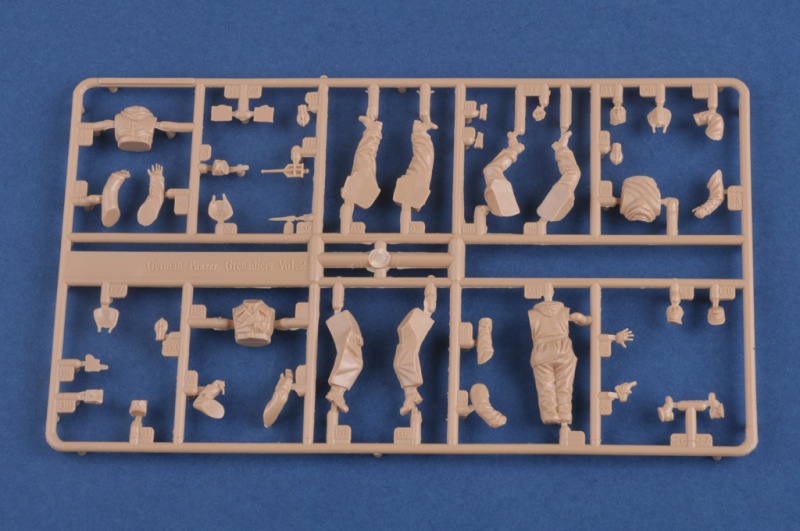Hobbyboss German Panzer Grenadiers (Vol. 2) Plastic Figures, 1/35 Scale