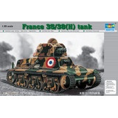 Trumpeter® French H35/38 Tank W/37Mm Sa18 Gun Plastic Model Kit, 1/35 Scale