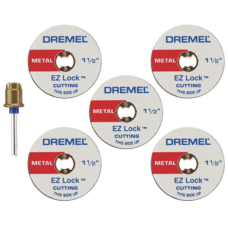 Dremel Ez Lock CutOff Wheel Set For Metal