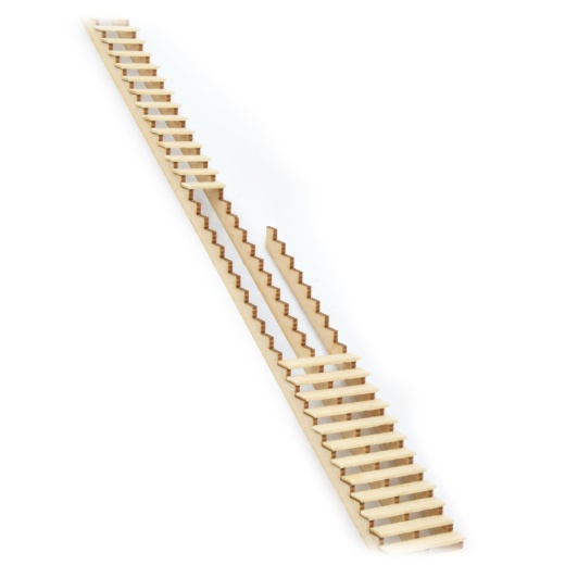 HO Scale Stair Stringer Kit by Scientific