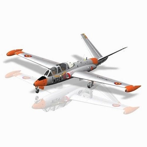 Amk Fouga Cm.170 Magister 2-Seater French Jet Trainer Plastic Model Kit, 1/48 Scale