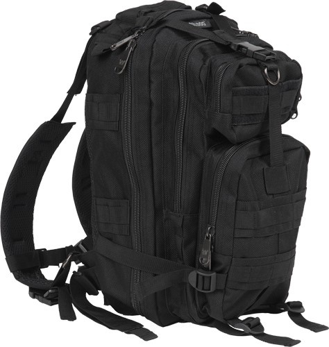 Bulldog Compact Backpack Black W/ Molle
