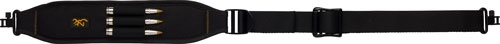 Browning Sling W\/Cartridge Loops Padded W\/Qd Swivels Blk
