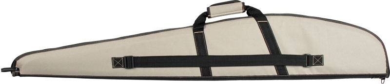 Bulldog Plus Shotgun Case 52\" Taupe W\/ Black 3 Pockets