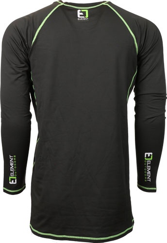 Element Outdoors Base Layer Lightweight Shirt Black Large