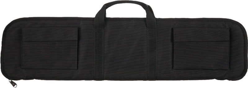 Bulldog Tactical Shotgun Case 48\" Black 2 External Pockets