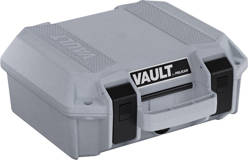 Pelican Vault Small Pistol Case W\/ Foam Ghost Gray