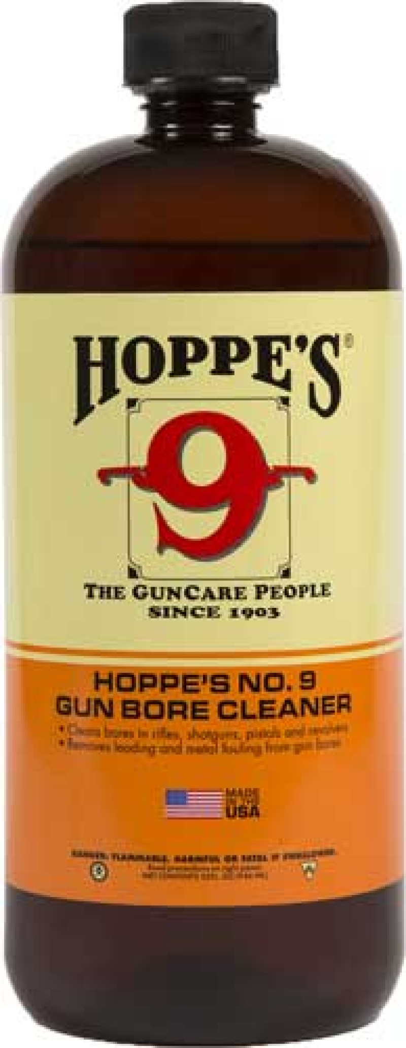 Hoppes #9 Gun Bore Cleaner 32Oz Bottle