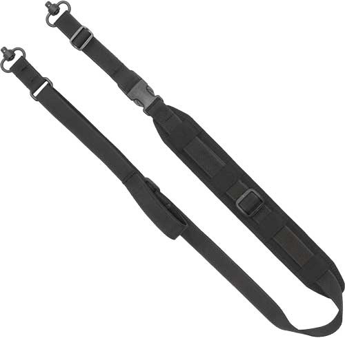Grovtec Qs 2 Point Sentinel Sling W\/ Push Button Swivel Bl