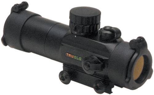 Truglo 1X30mm Sight Red\/Green Circle-Dot W\/Mount Black Matte