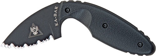 Ka-Bar Tdi Knife 2.31\" Serrated W\/Sheath Black