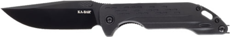 Ka-Bar Warthog Folder 3.75" Black Liner Lock D2