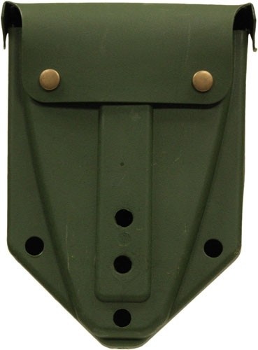 Red Rock Military Tri-Fold Shovel W/ Case 23" Open Black