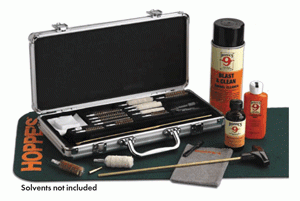 Hoppes Universal Cleaning Kit 26Pcs. W\/Aluminum Storage Case