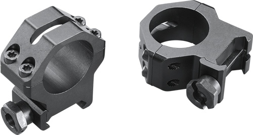 Weaver Rings 4-Hole Tactical 1\" Medium Matte