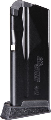 Sig Magazine P365 9Mm 10Rd Finger Extension Blk