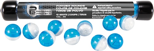 Umarex P2p Core Defense Powder Rounds .68Cal Blue\/Black 10Ct