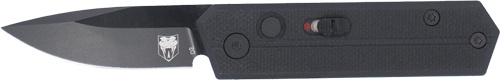 Cobratec Stinger Folder 1.9\" Black\/Black D2 Blade Sd Button