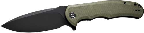 Civivi Praxis 3.75" OD Green G10 / Black Stonewashed