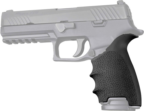 Hogue Handall Beaver Tail Grip Glk 19,23,32,38 Gen 3,4 Blk