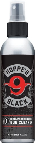 Hoppes Black Gun Cleaner 6 Oz. Aluminium Pump Bottle