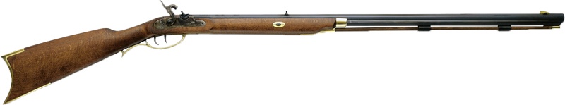 Traditions Crockett Rifle 32 Cal 32\" Percussion Blued\/Hrdwd
