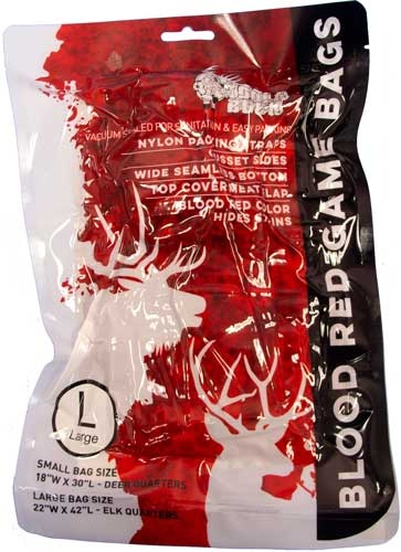 Koola Buck Anti-Microbial Game Bag Blood Red Large Single Bag