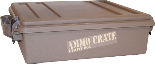 Mtm Ammo Crate Acr5 Dark Earth 4.50\" Deep