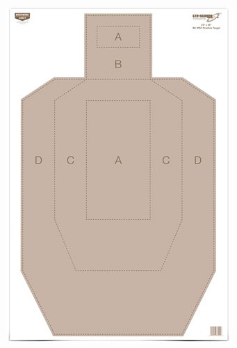 Birchwood Casey Eze-Scorer 23" x 35" IPSC Practice Targets