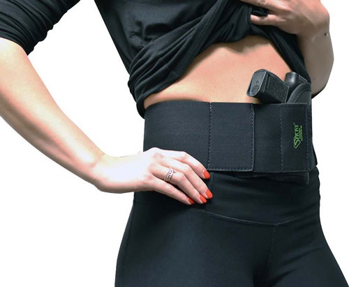 Sticky Belly Band Lrge 43-65\" Works W\/ Sticky Holsters Blk