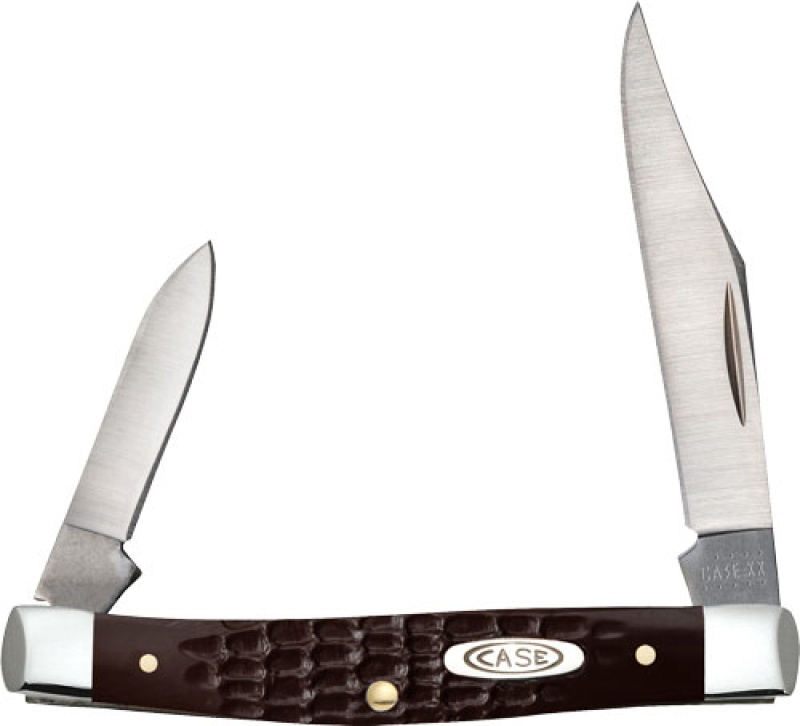 Case Knives Jigged Brown Synthetic Small Pen