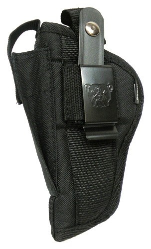 Bulldog Extreme Side Holster Black W\/Mag Pouch Large Autos