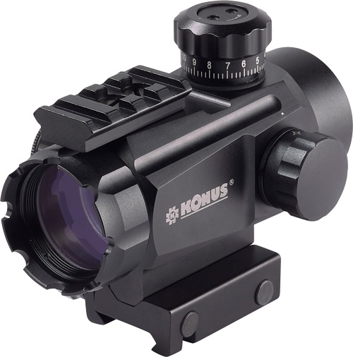 Konus Red\/Green Dot Konusight 1X30 4-Interchangeable Ret