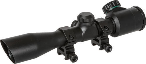Truglo Crossbow Scope 4X32 Black With Rings