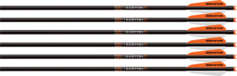 Easton 9mm Carbon Crossbow Bolts, 20-Inch, 6-Pack