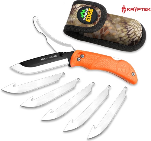 Outdoor Edge Razor Pro Knife with Gutting Blade